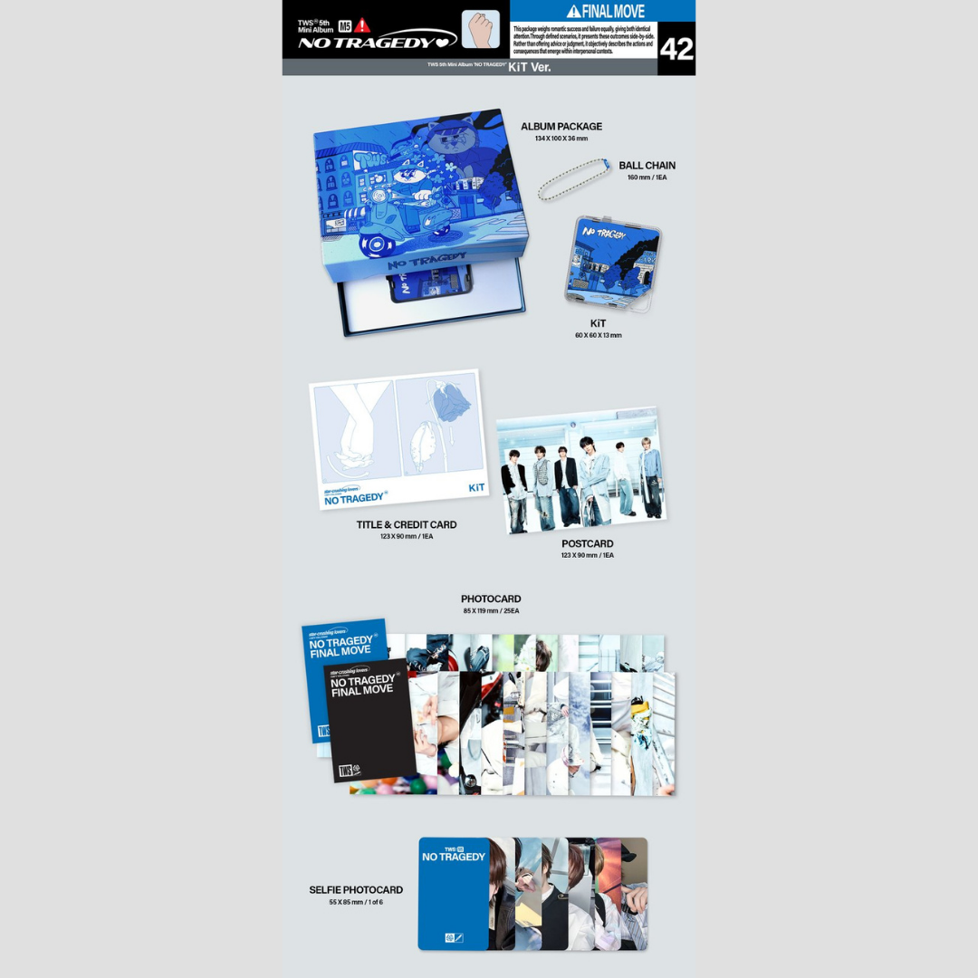 TWS 5TH MINI ALBUM ‘NO TRAGEDY’ - KiT Ver.