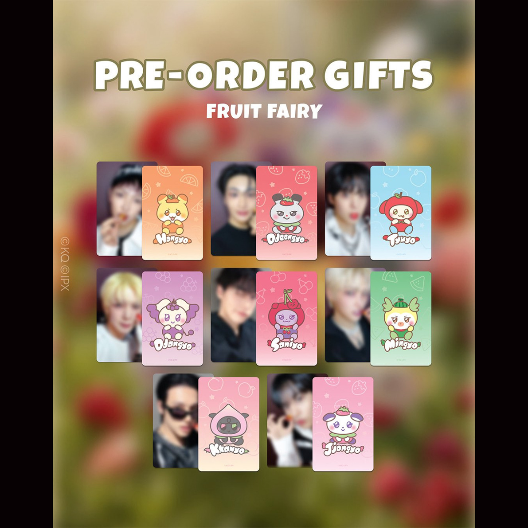 ATEEZ MIGHTEEZ Berry Breezy Fairy - Fruit Plush Keyring