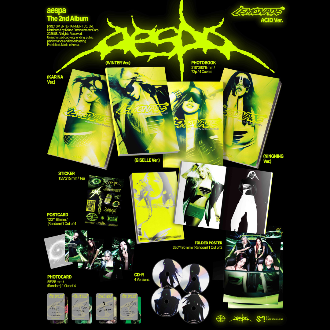aespa 2nd Album 'LEMONADE' - ACID Ver.