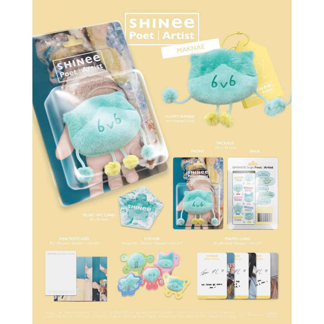 SHINee - Single Album - Poet | Artist - Individual Ver (NFC ver)