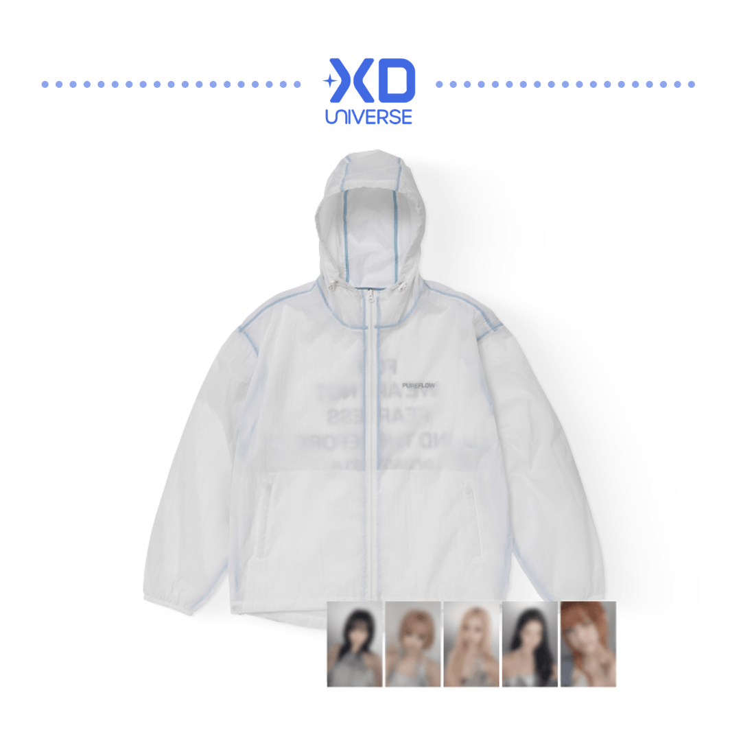 LE SSERAFIM PUREFLOW L/S Jacket 新品未使用 PREORDER] LE SSERAFIM TOUR 'PUREFLOW' Official Merch - Wind Jacket