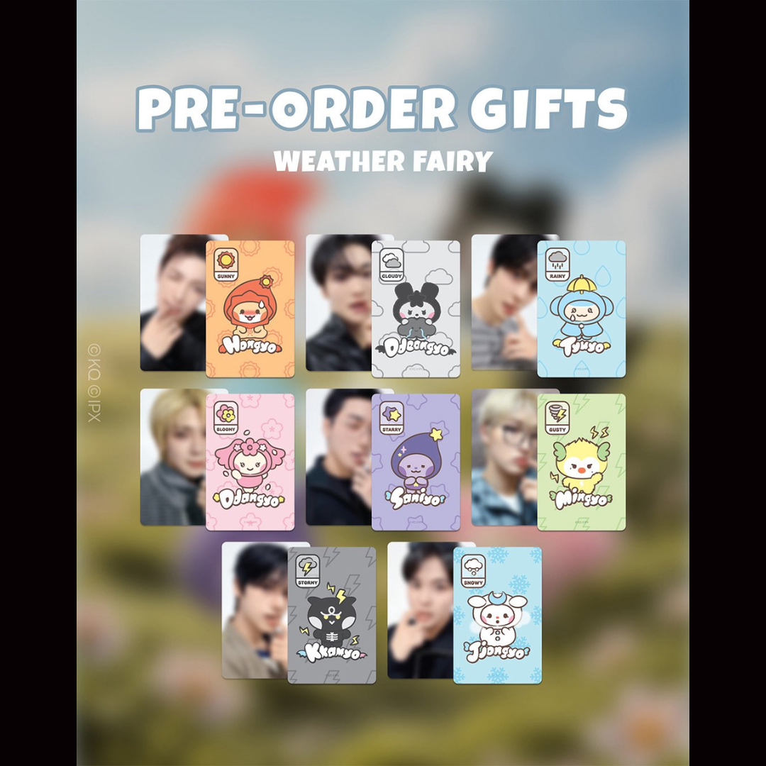 ATEEZ MIGHTEEZ Berry Breezy Fairy - Weather Plush Keyring