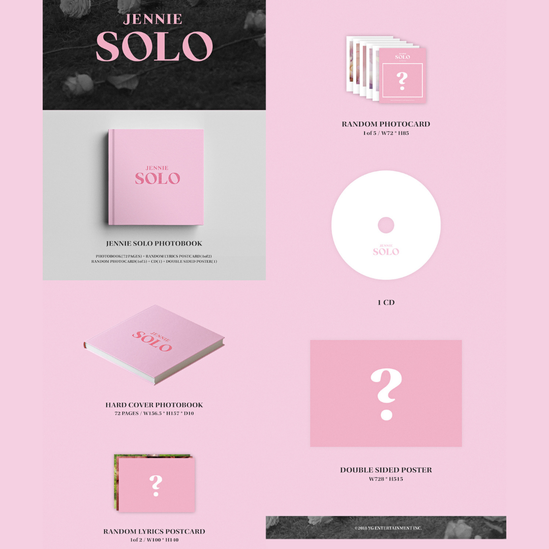 BLACKPINK JENNIE SOLO Album