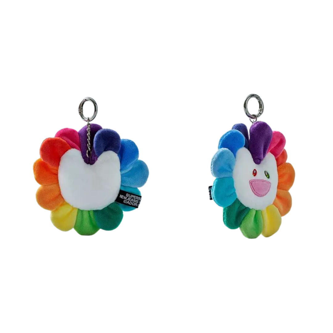 NEWJEANS SUPERNATURAL NJ x MURAKAMI - Plush Keyring Flower