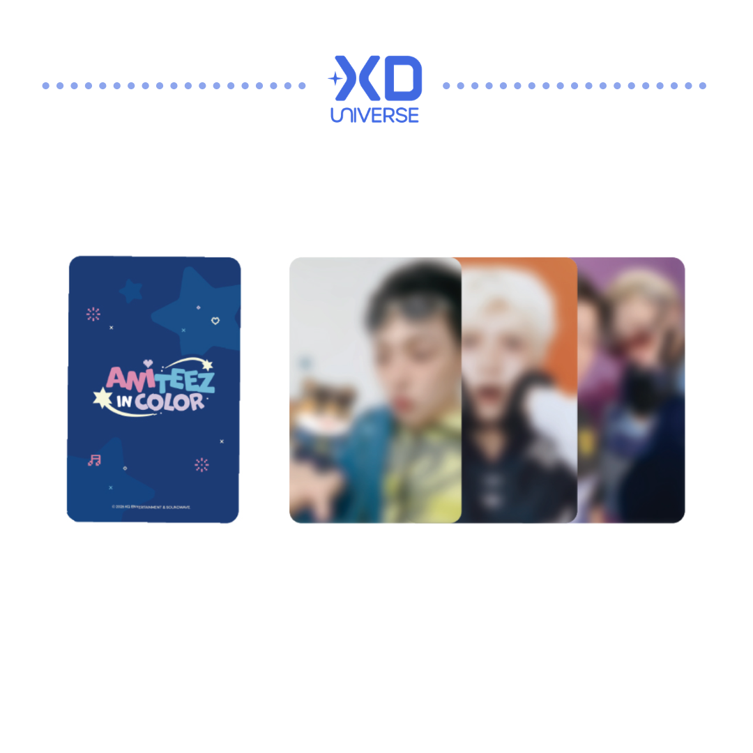 ATEEZ X ANITEEZ POP-UP STORE 'ANITEEZ IN COLOR' MD - RANDOM TRADING CARD