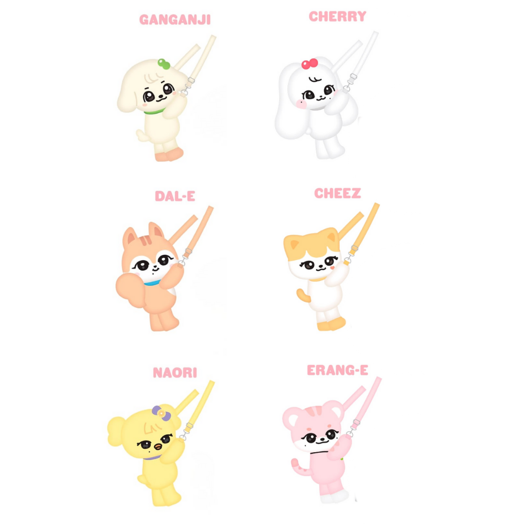 IVE MINIVE FLUFFY PLUSH HUG BAG