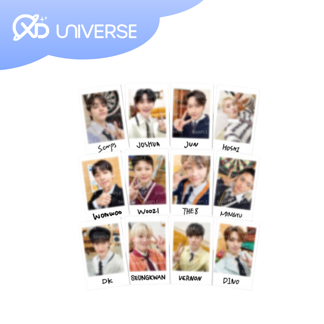 SEVENTEEN HOLIDAY FM - INSTANT STICKER CARD SEALED