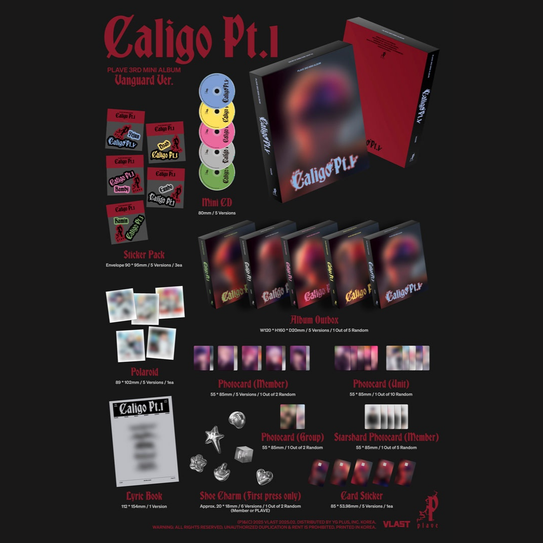 PLAVE - 3RD MINI ALBUM - CALIGO PT.1 - VANGUARD VER
