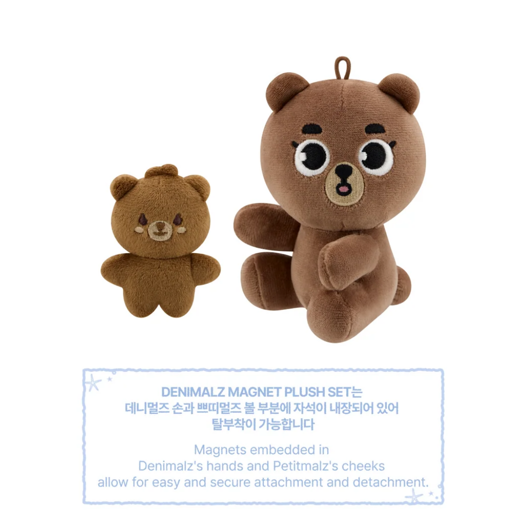 DAY6 - 4TH FANMEETING - PIER10: ALL MY DAYS - DENIMALZ MAGNET PLUSH SET