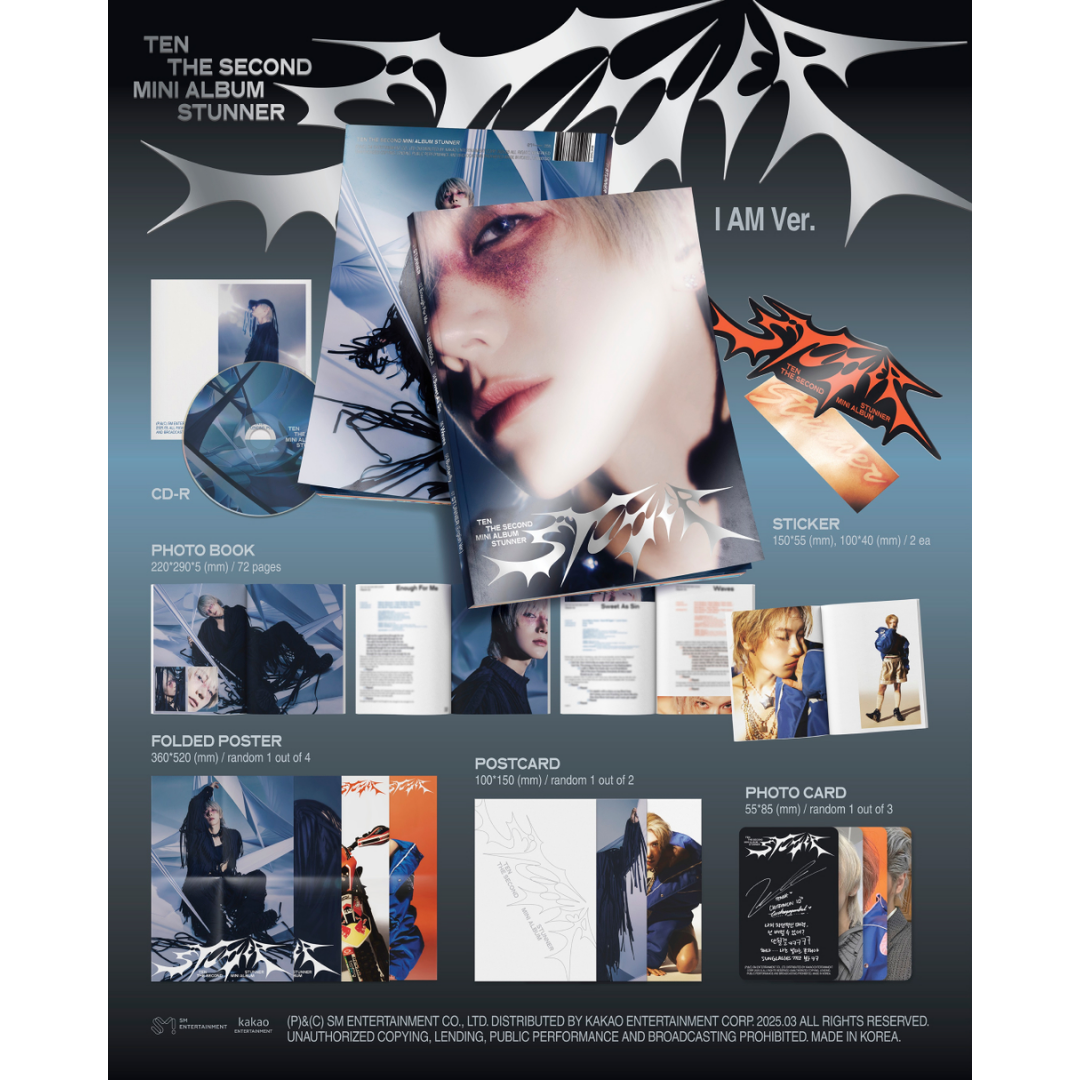 WAYV TEN 2nd Mini Album STUNNER - I AM VER