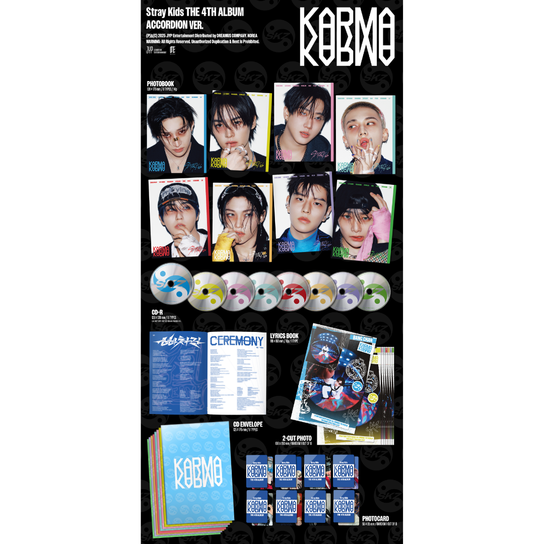 Stray Kids 4th ALBUM KARMA - ACCORDION VER