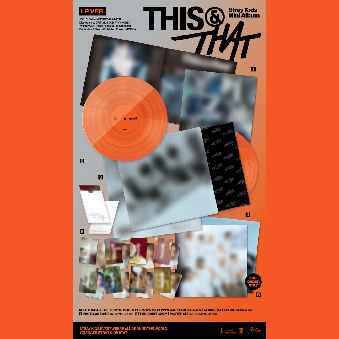 Stray Kids 10th Mini Album "THIS & THAT" - LP VER.