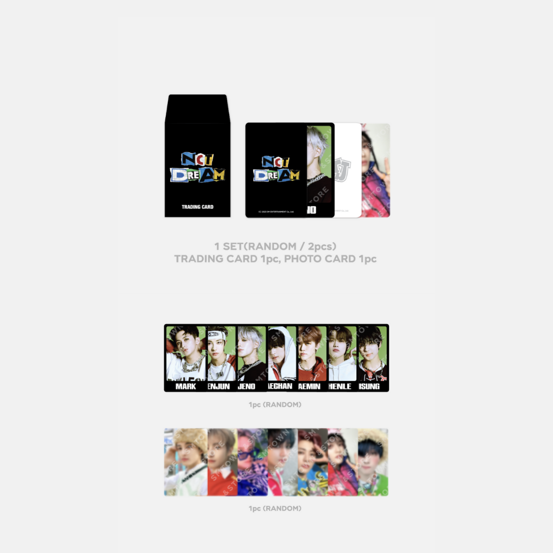 NCT DREAM RANDOM TRADING CARD SET B ver (BLACK)