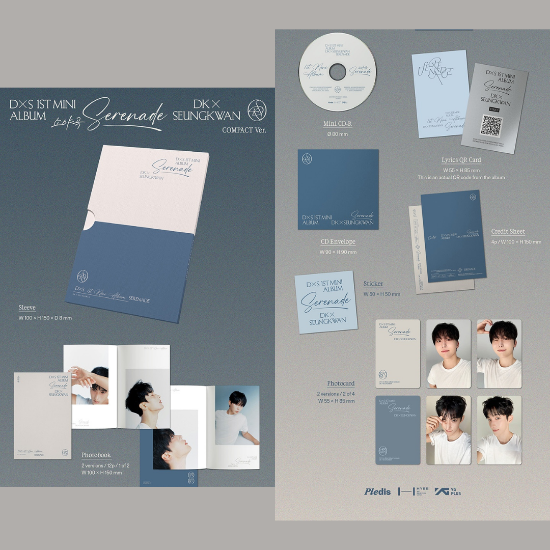 DOKYEOM X SEUNGKWAN (SEVENTEEN) - 1st Mini Album 'SERENADE' - Compact Ver.