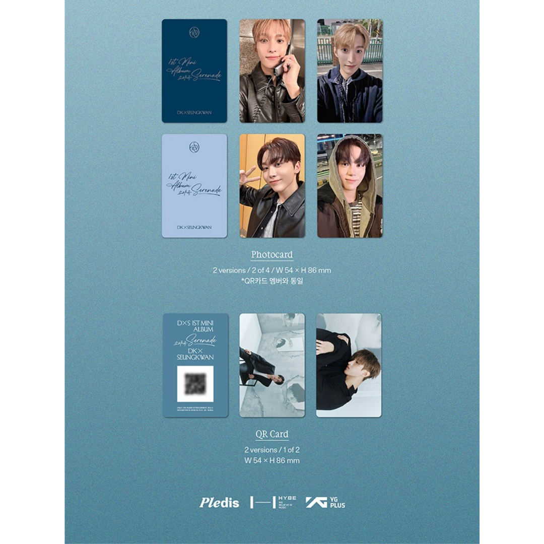 DOKYEOM X SEUNGKWAN (SEVENTEEN) - 1st Mini Album 'SERENADE' - Weverse Albums Ver.