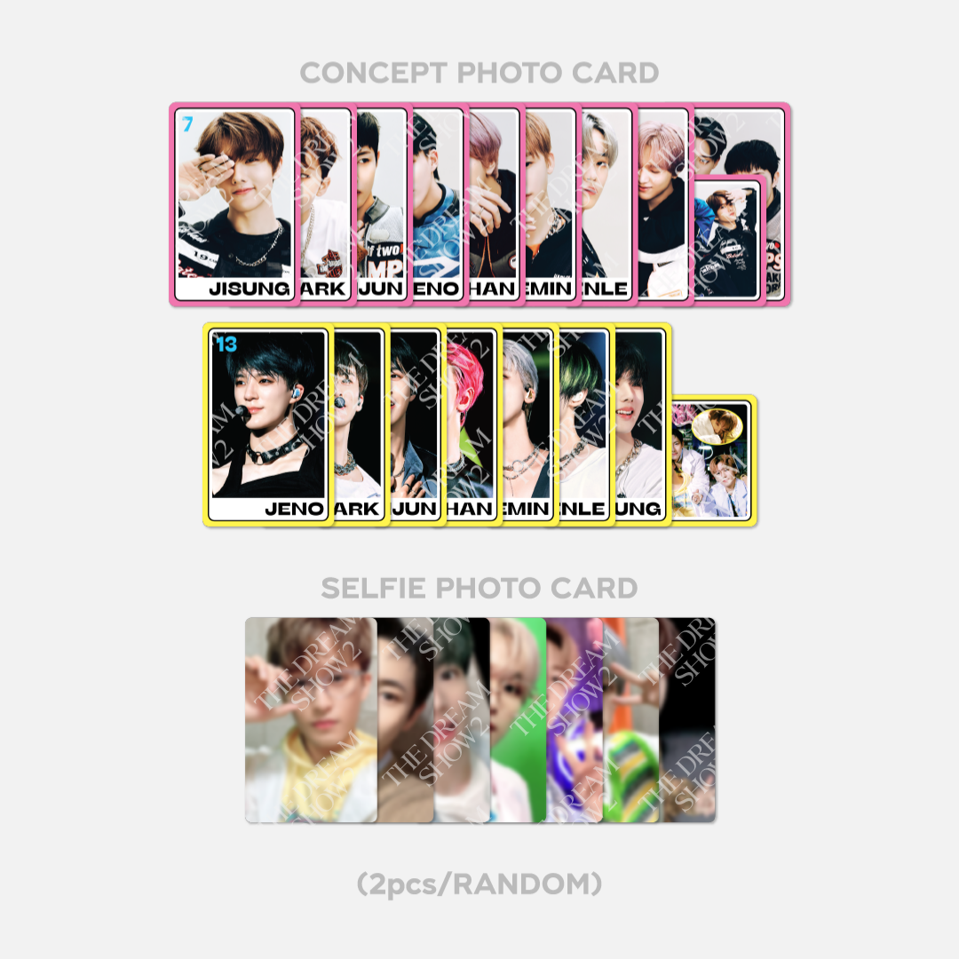 NCT DREAM THE DREAM SHOW 2 TRADING CARD SET
