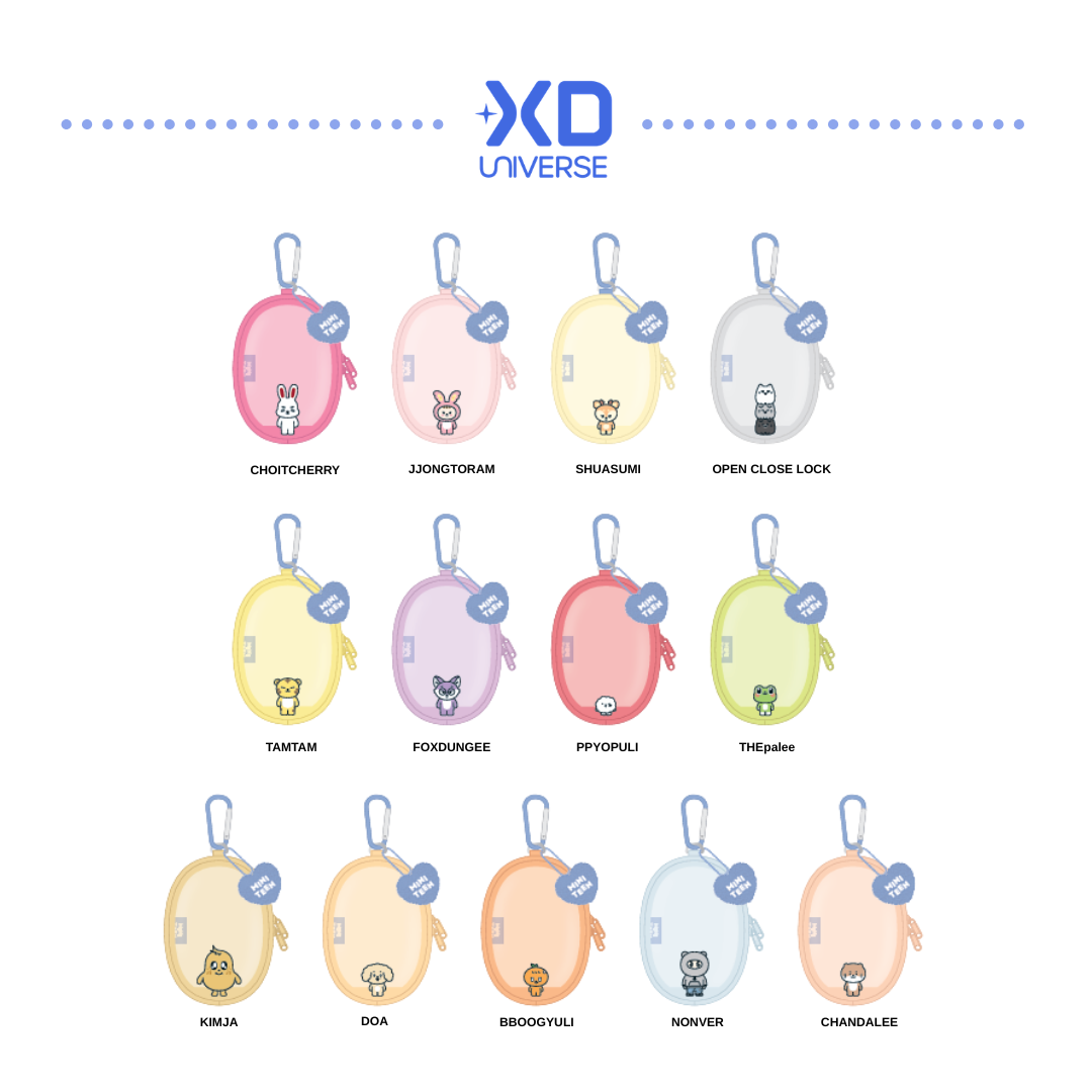 SEVENTEEN MINITEEN 4.0 OFFICIAL MERCHANDISE MINITEEN PVC POUCH
