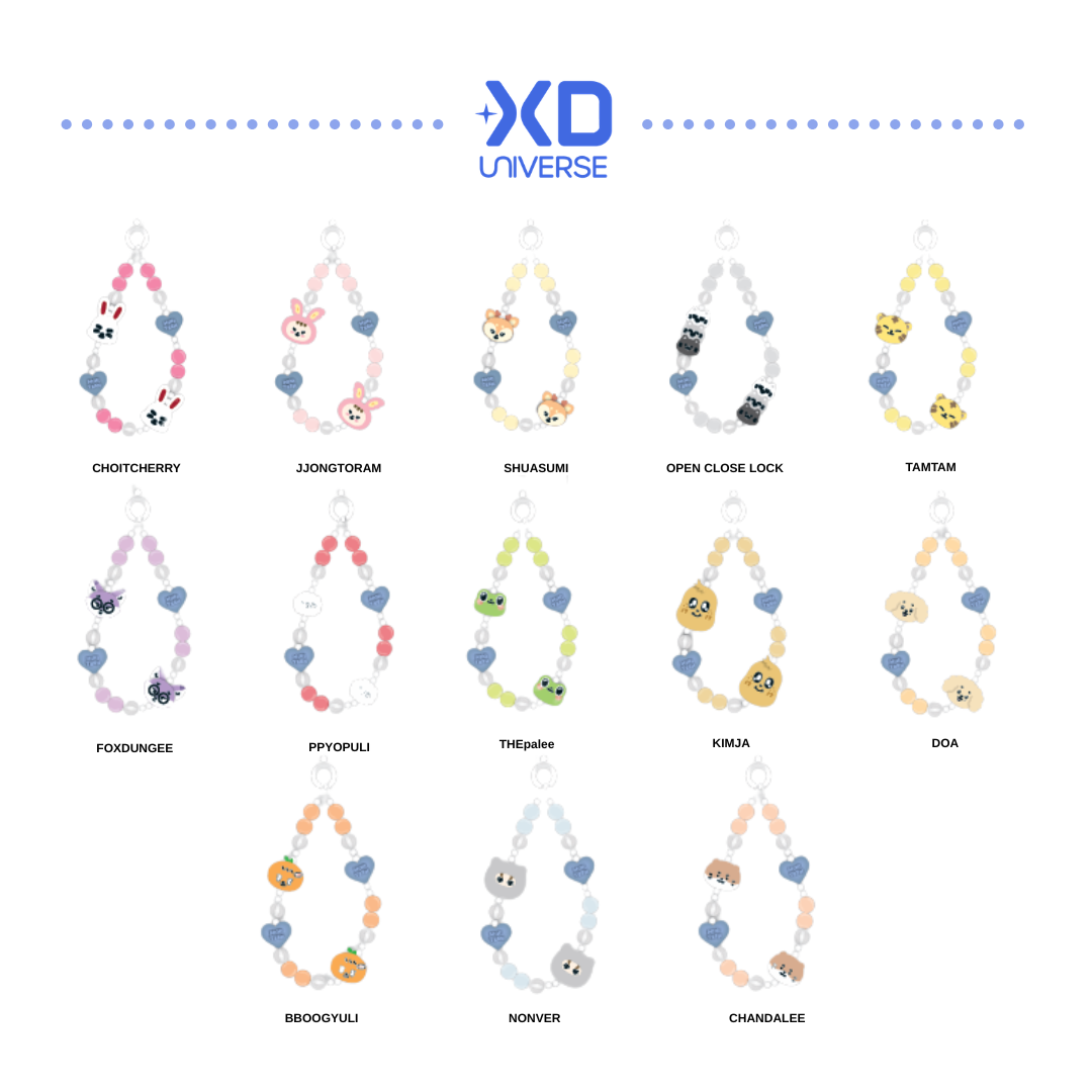 SEVENTEEN MINITEEN 4.0 OFFICIAL MERCHANDISE MINITEEN BEADS STRAP SEVENTEEN MINITEEN 4.0 OFFICIAL MERCHANDISE MINITEEN BEADS STRAP