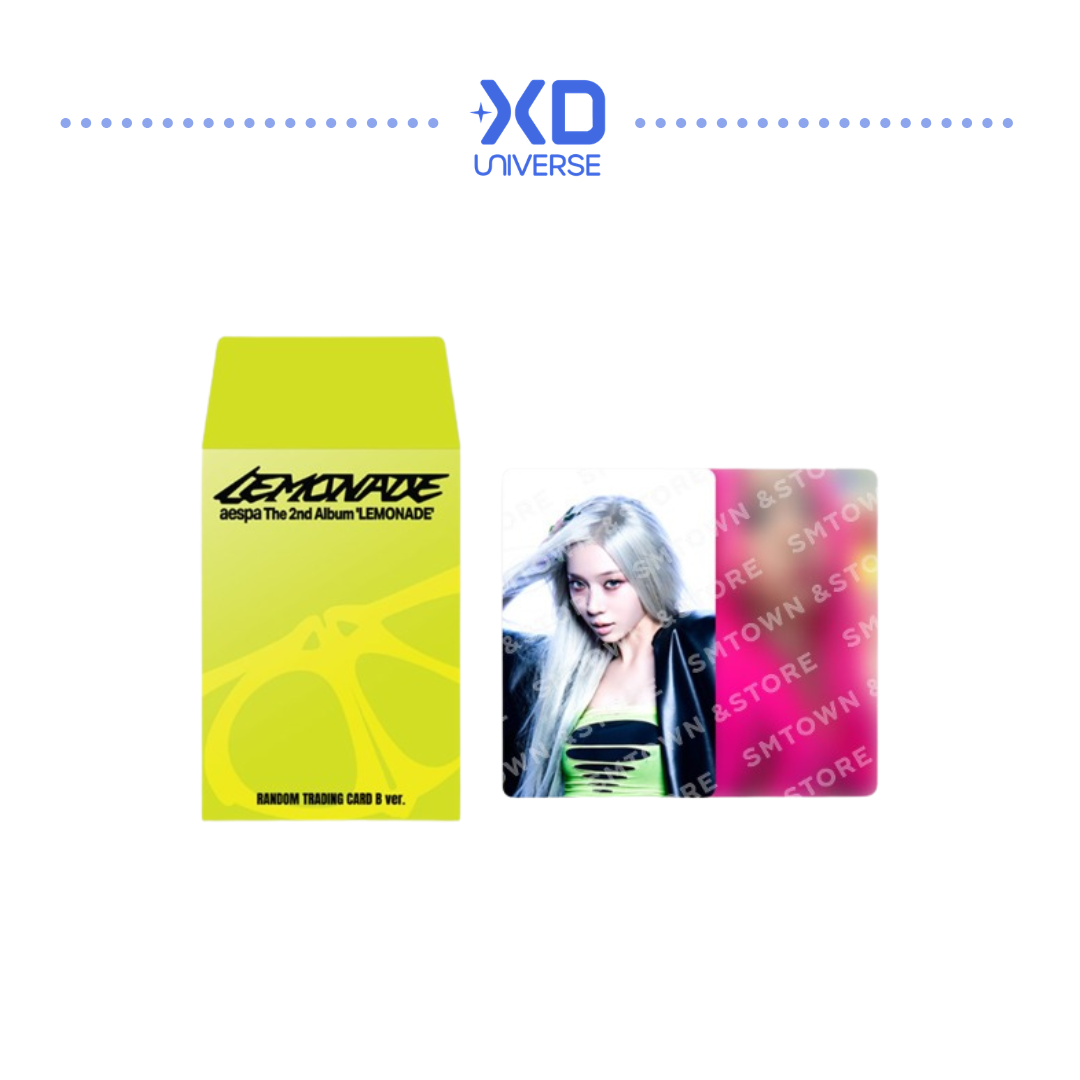 aespa WEEK 'MAKE IT LEMONADE' @ SEOUL OFFICIAL MD - RANDOM TRADING CARD (LEMONADE ver.)