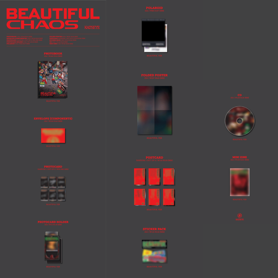 KATSEYE - BEAUTIFUL CHAOS