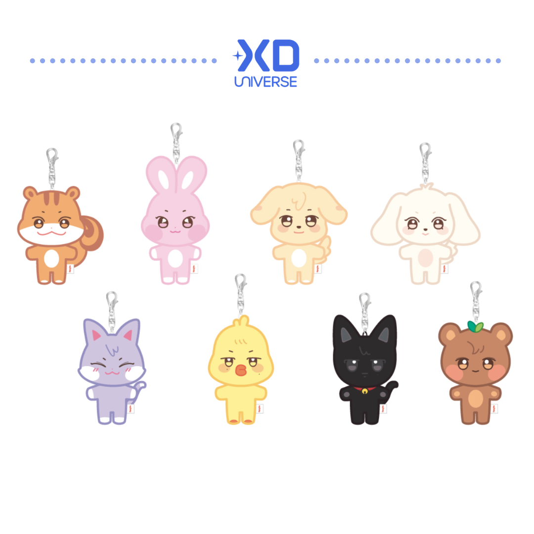 ATEEZ X ANITEEZ POP-UP STORE 'ANITEEZ IN COLOR' MD - ANITEEZ PLUSH KEYRING