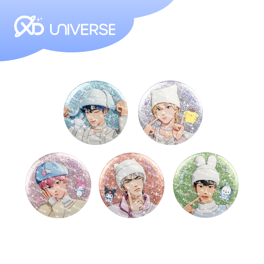 PLAVE 'PLBBUU' OFFICIAL MD - BBUU TRADING CAN BADGE (Random)