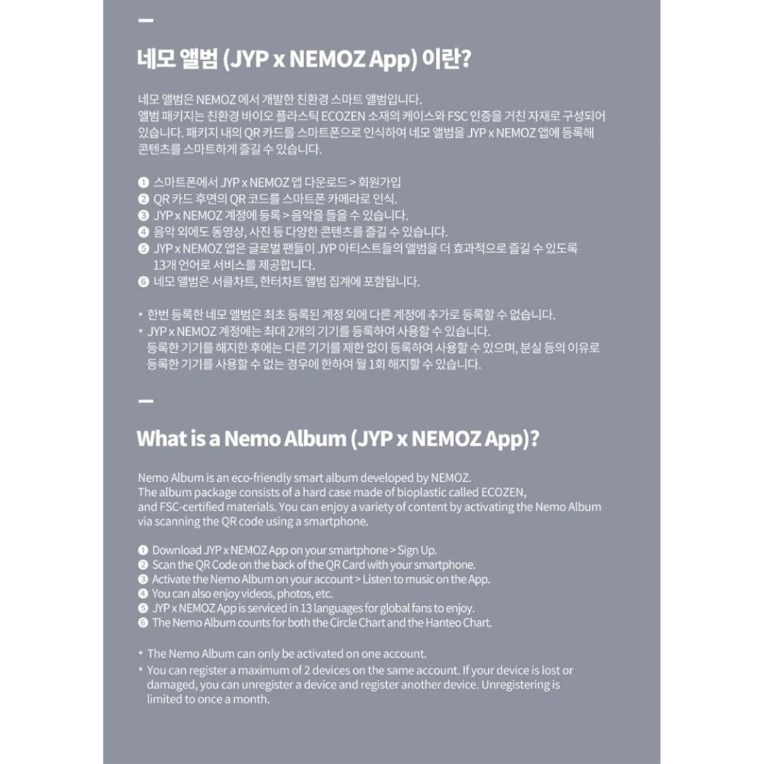 TWICE CHAEYOUNG - 1st Album - LIL FANTASY vol.1 - Platform Nemo ver