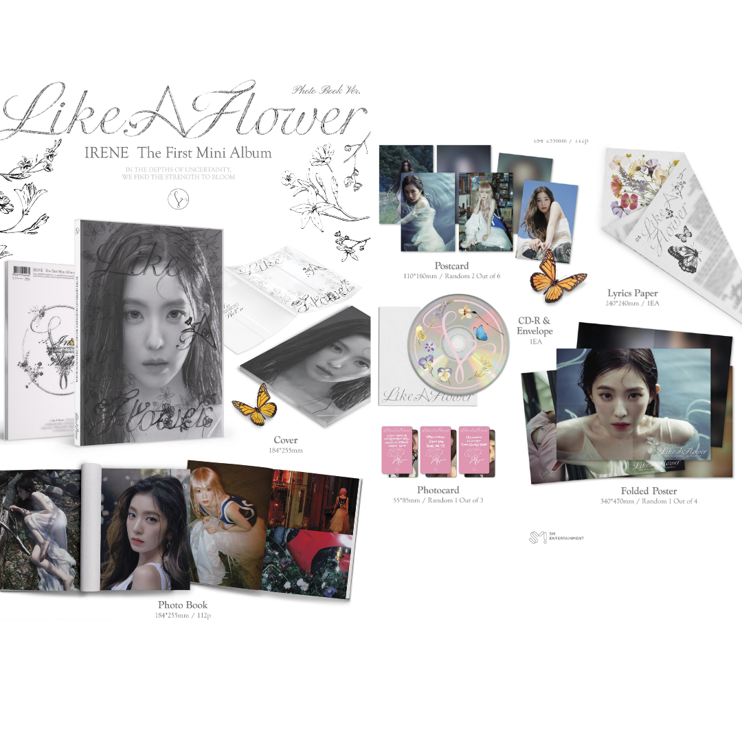 IRENE LIKE A FLOWER - PHOTOBOOK VER