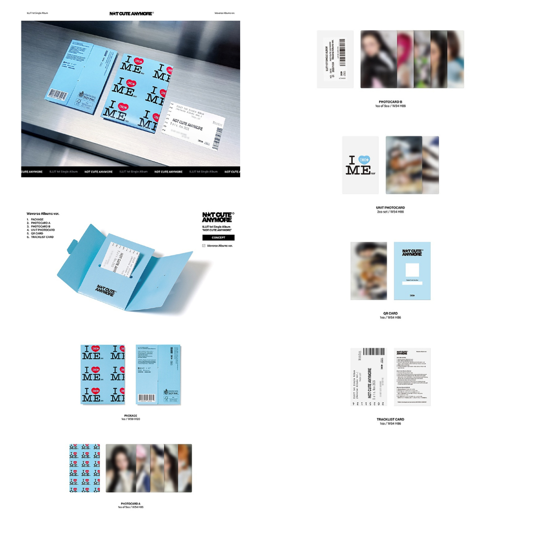 ILLIT 1st Single Album 'NOT CUTE ANYMORE' - WEVERSE ALBUM VER