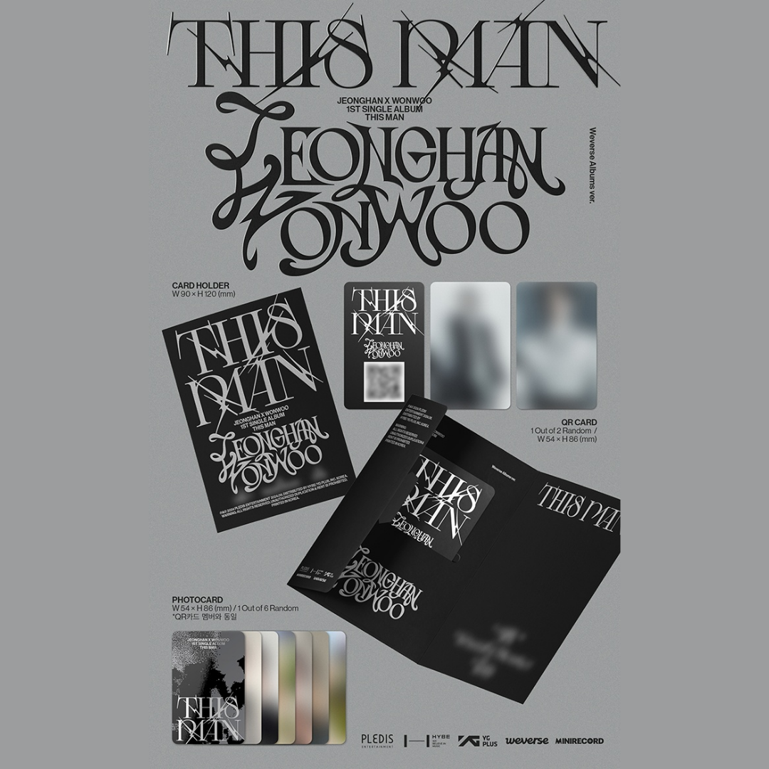 SEVENTEEN JxW - THIS MAN - WEVERSE ALBUM