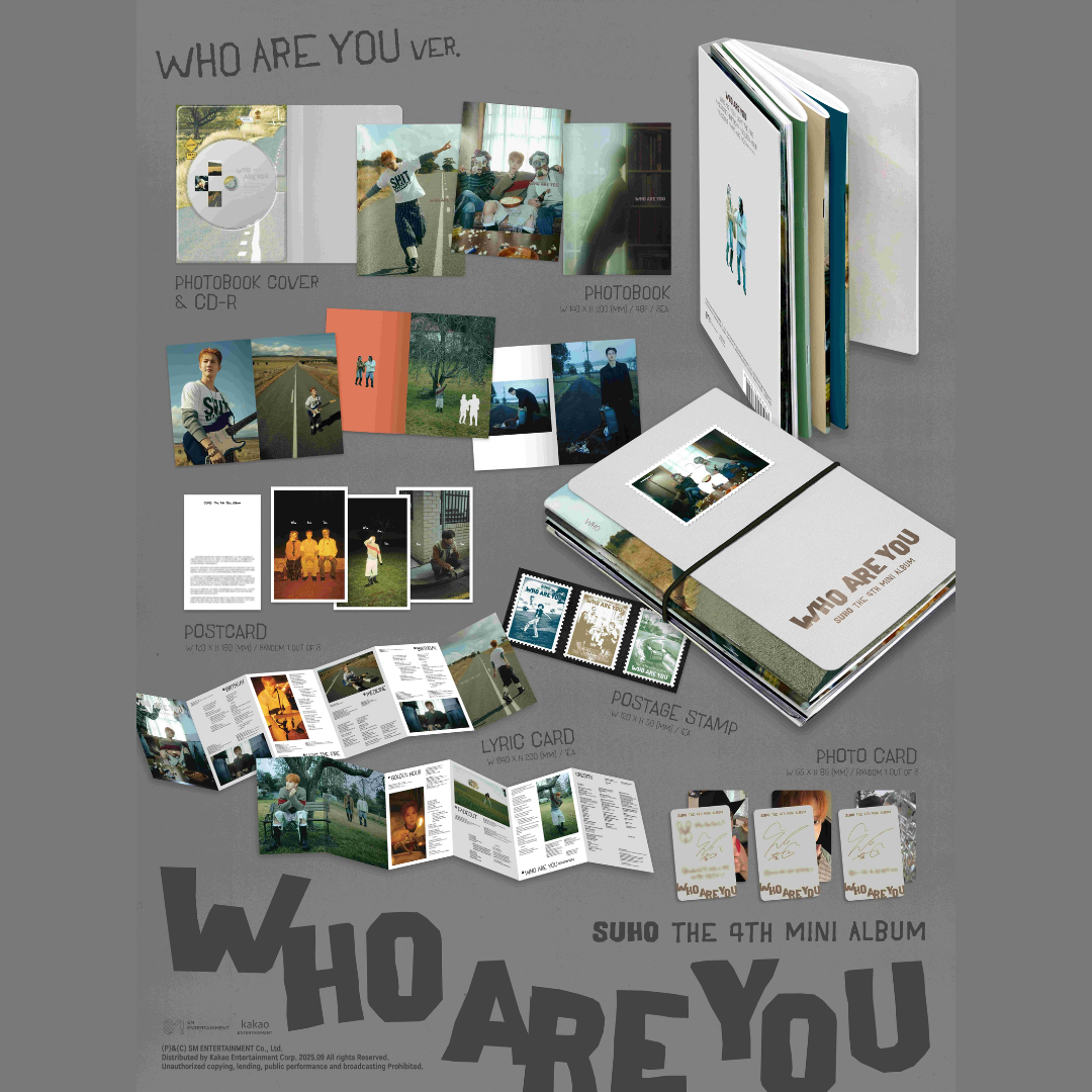 EXO SUHO 4th MINI ALBUM - WHO ARE YOU VER