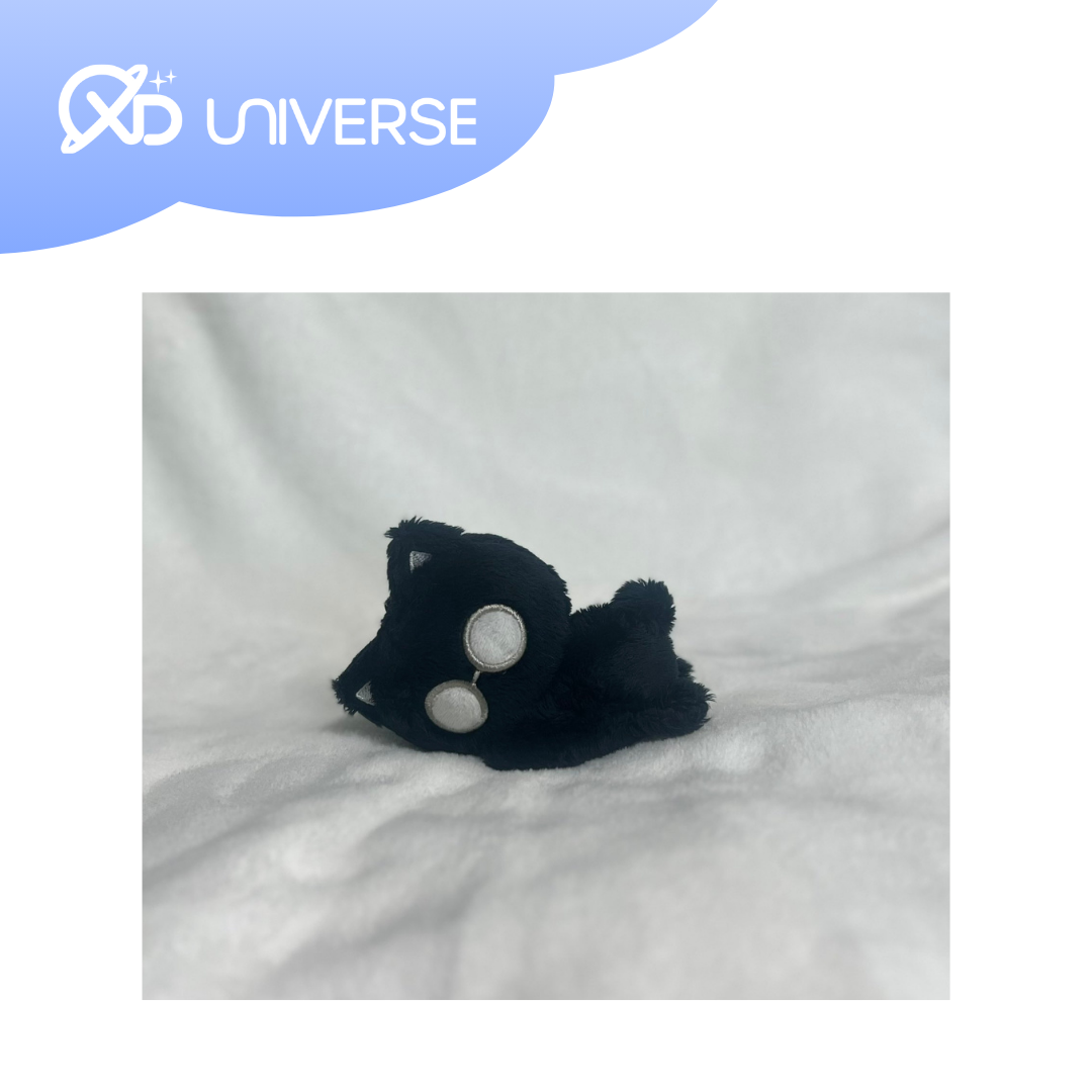 SEVENTEEN WONWOO ์๋์น 10cm Doll BY @nyangzzi BLACK