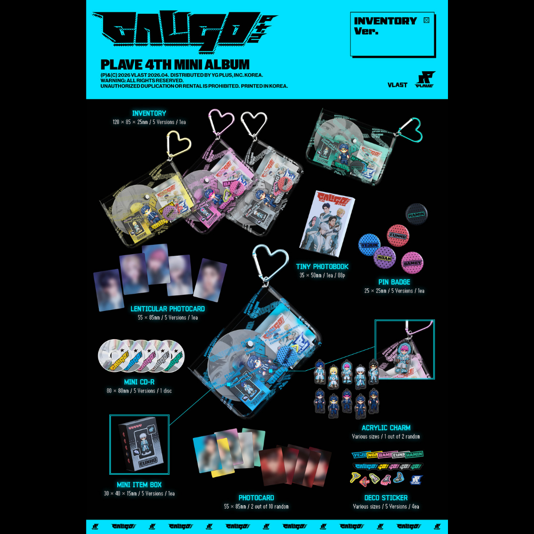 PLAVE 4th Mini Album 'Caligo Pt.2' - INVENTORY Ver.