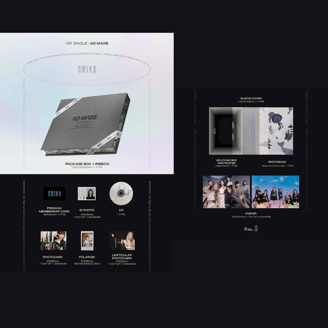 NMIXX 1st Single Album - Ad Mare