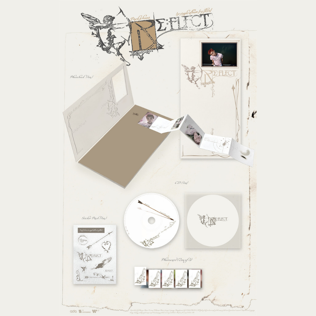 PARK JI HOON 1st Single Album RE:FLECT Standard Ver. Random Ver.