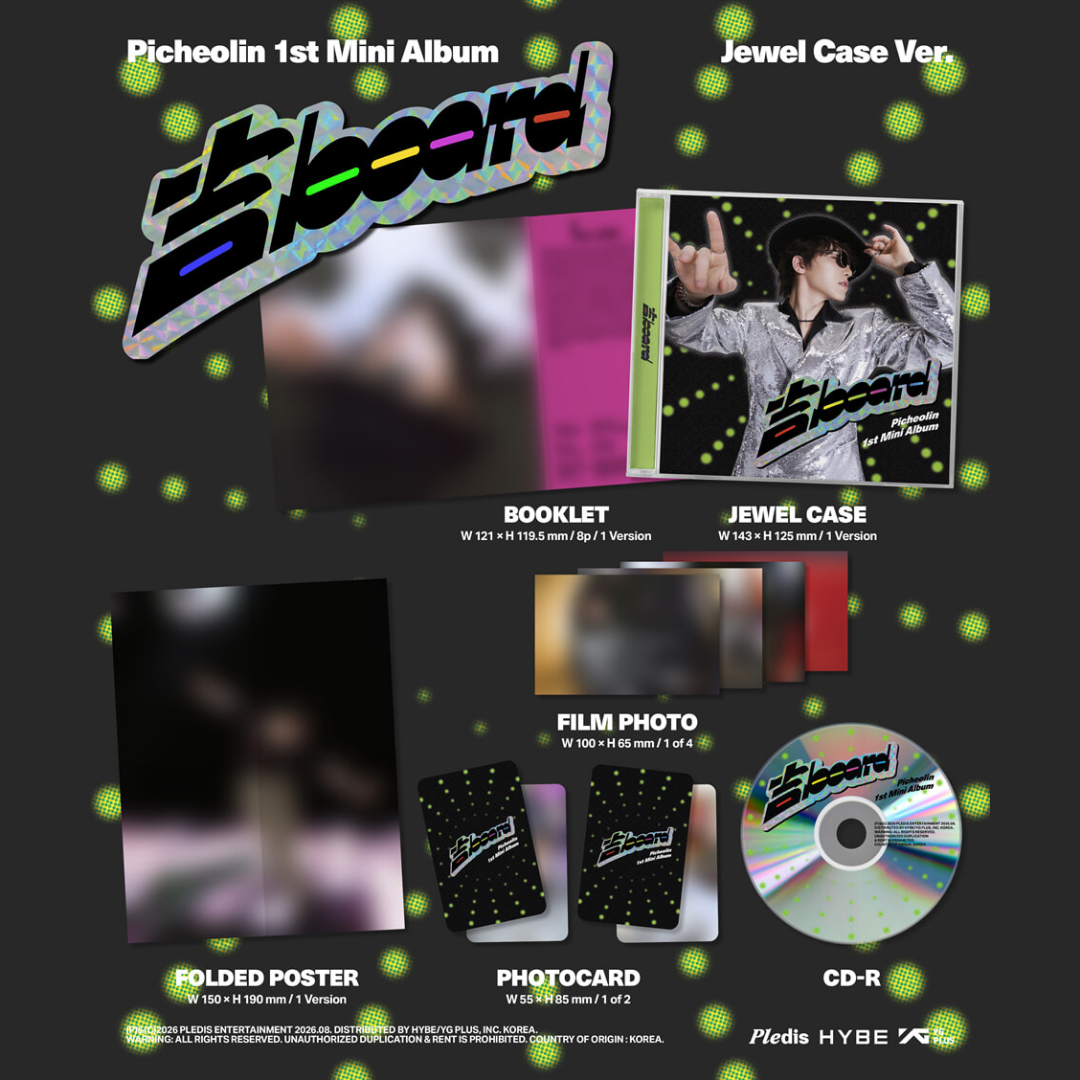 SEVENTEEN Picheolin 1st Mini Album ‘吉BOARD(Gilboard)’ - Jewel Case Ver.