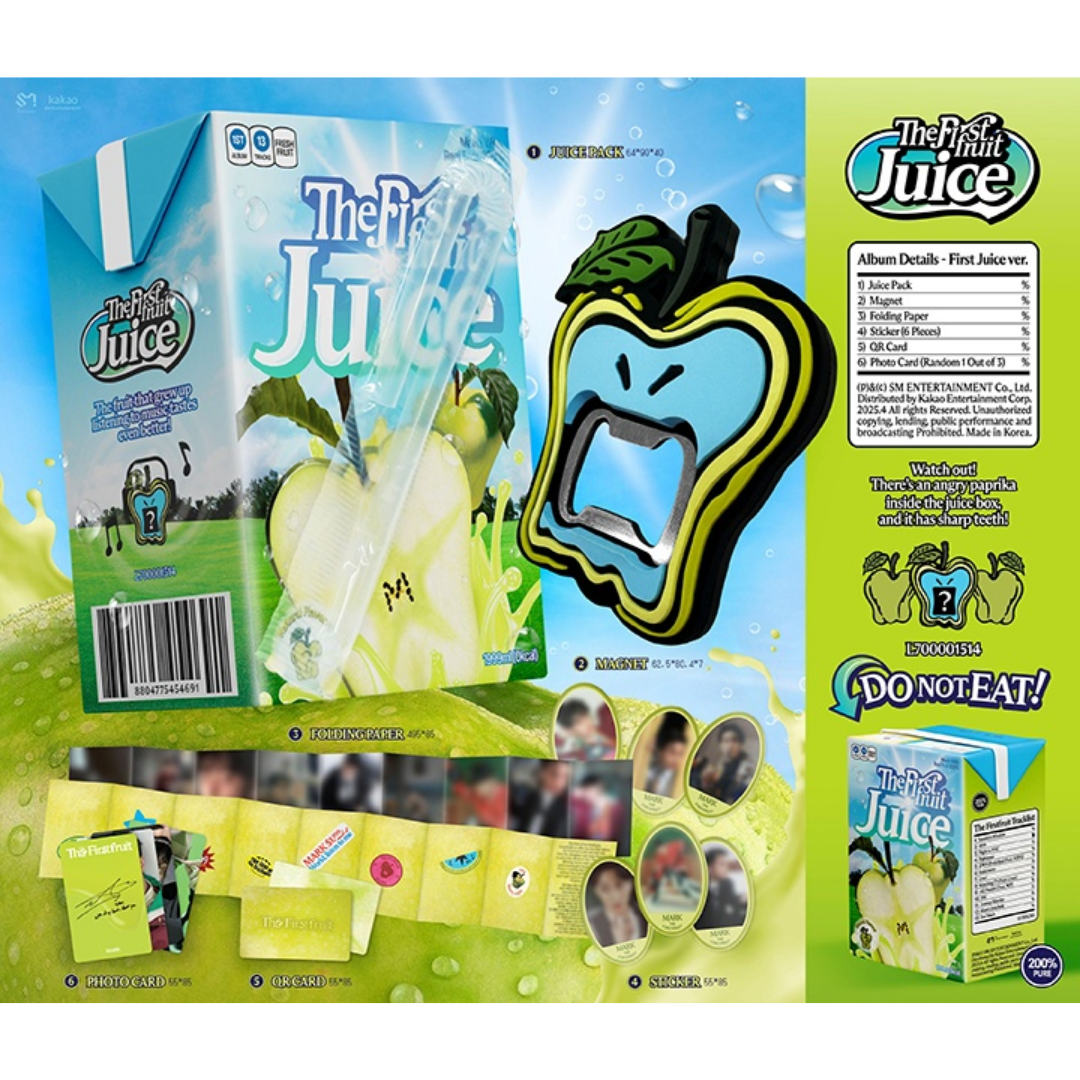 NCT MARK 1st Full Album THE FIRSTFRUIT - JUICE VER