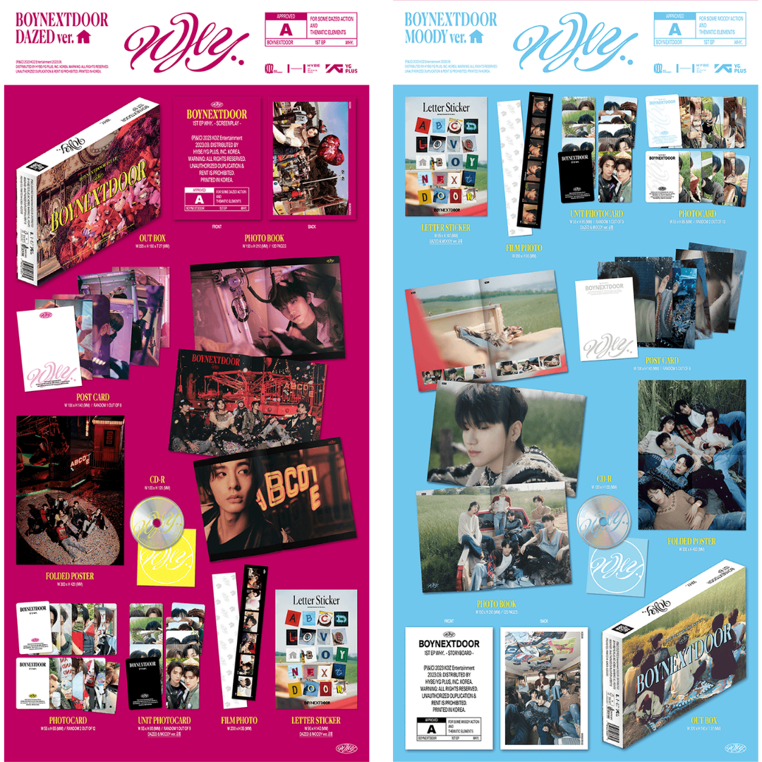 BOYNEXTDOOR - 1st EP - WHY.. - PHOTOBOOK
