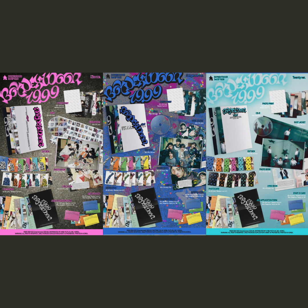 BOYNEXTDOOR - 3rd EP - 19.99 - PB version