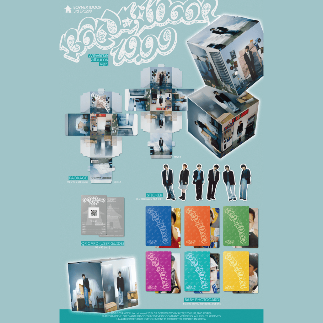 BOYNEXTDOOR - 3rd EP - 19.99 - Weverse album version