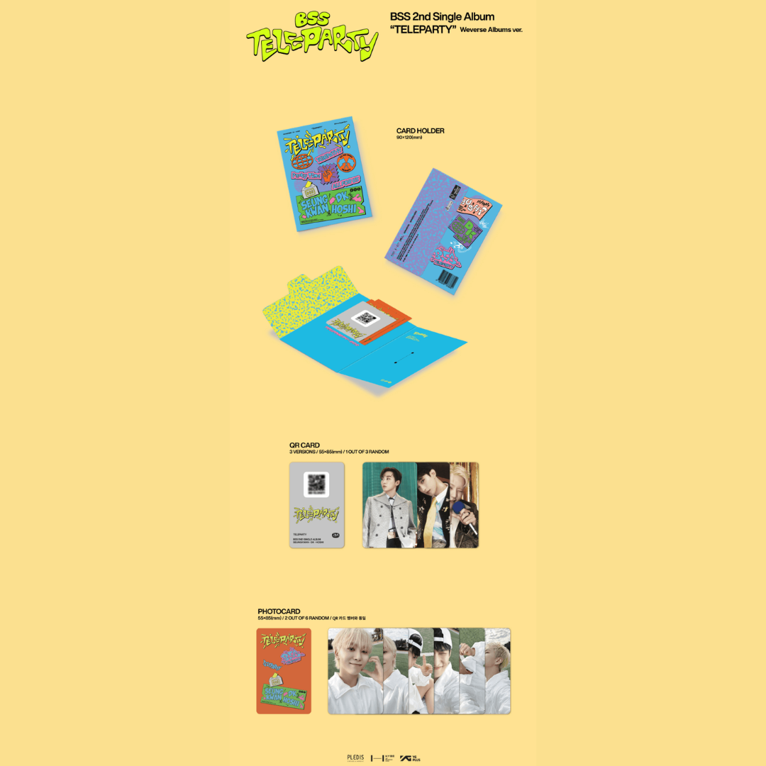 BSS (SEVENTEEN) - 2nd Single Album 'TELEPARTY' (Weverse Albums ver.)