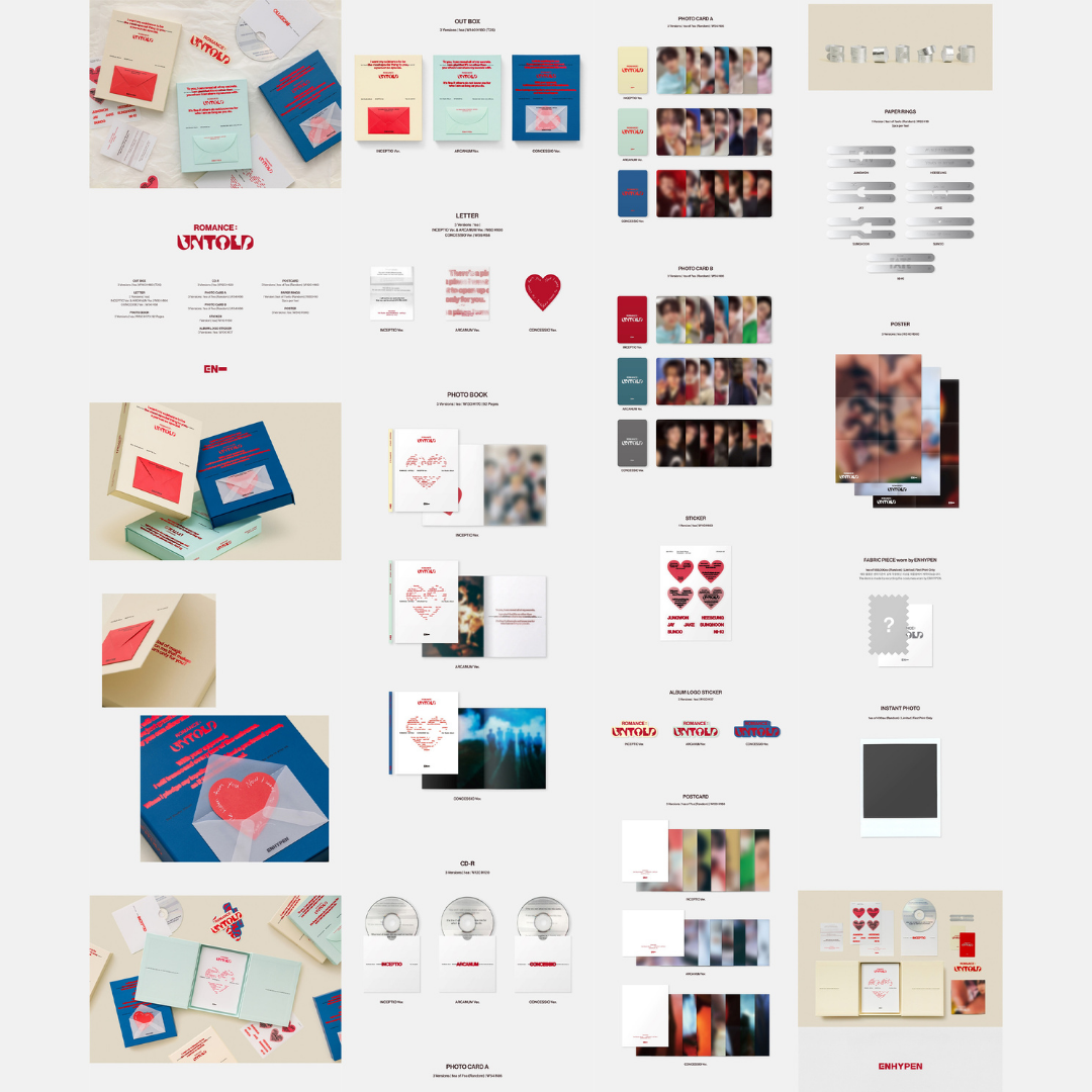 Enhypen - 2nd studio - ROMANCE : UNTOLD - PB version