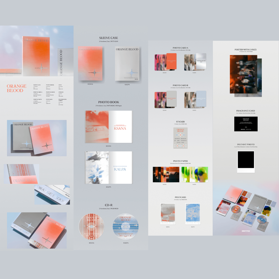 Enhypen - Repackage - ORANGE BLOOD - PB version