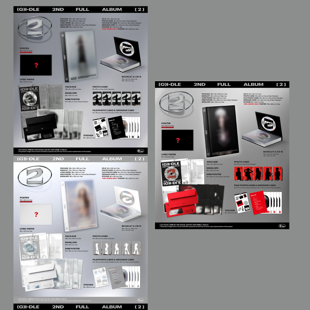 I-DLE - 2nd Full Album - 2 - PB version