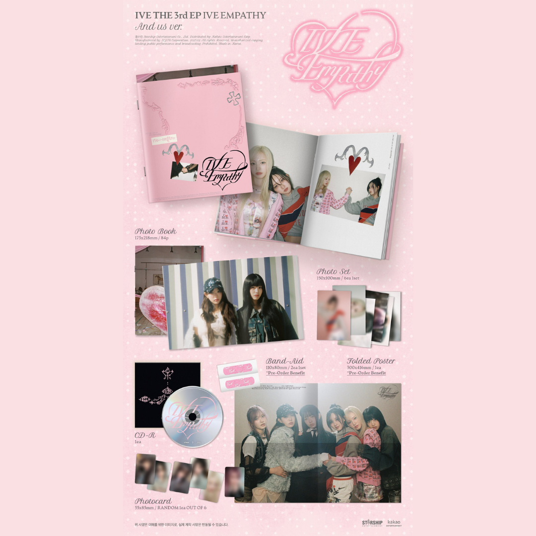 IVE - 3rd Mini album - Ive Empathy - And Us version