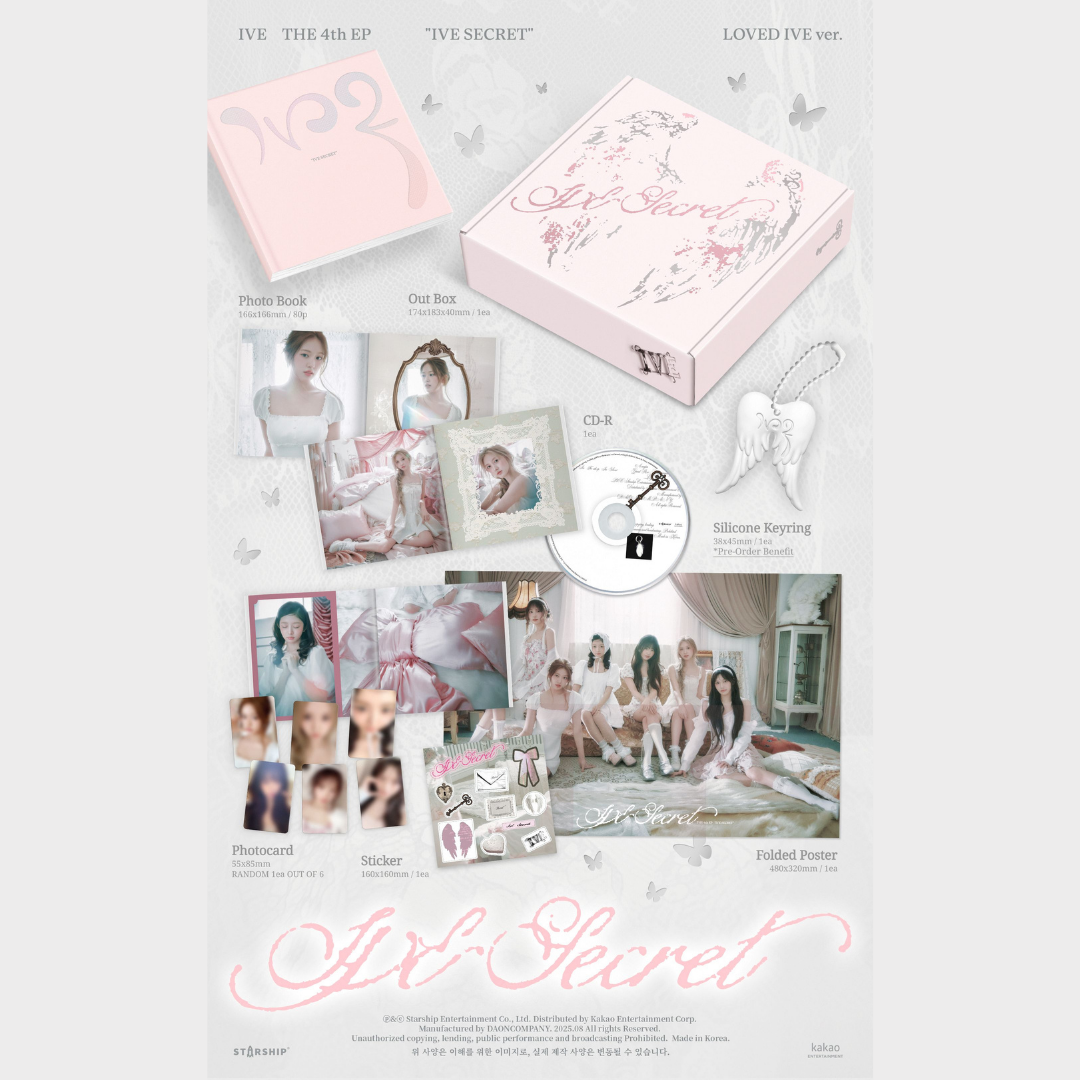 IVE - 4th Mini album - Secret - Loved Ive version