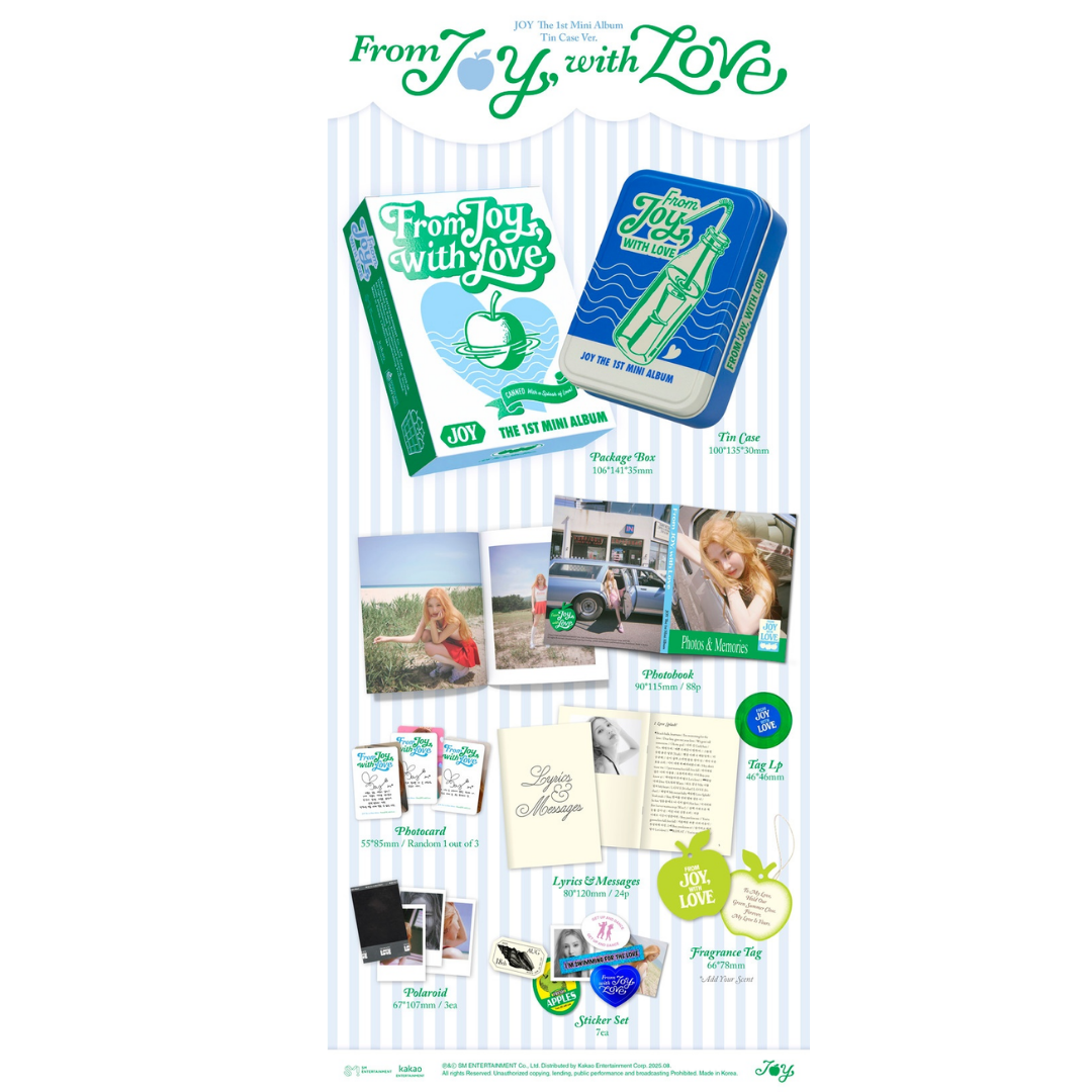 RED VELVET JOY - FROM JOY WITH LOVE - TIN CASE VER