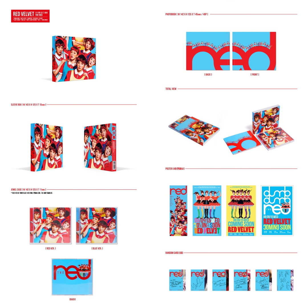 RED VELVET The First Album - THE RED