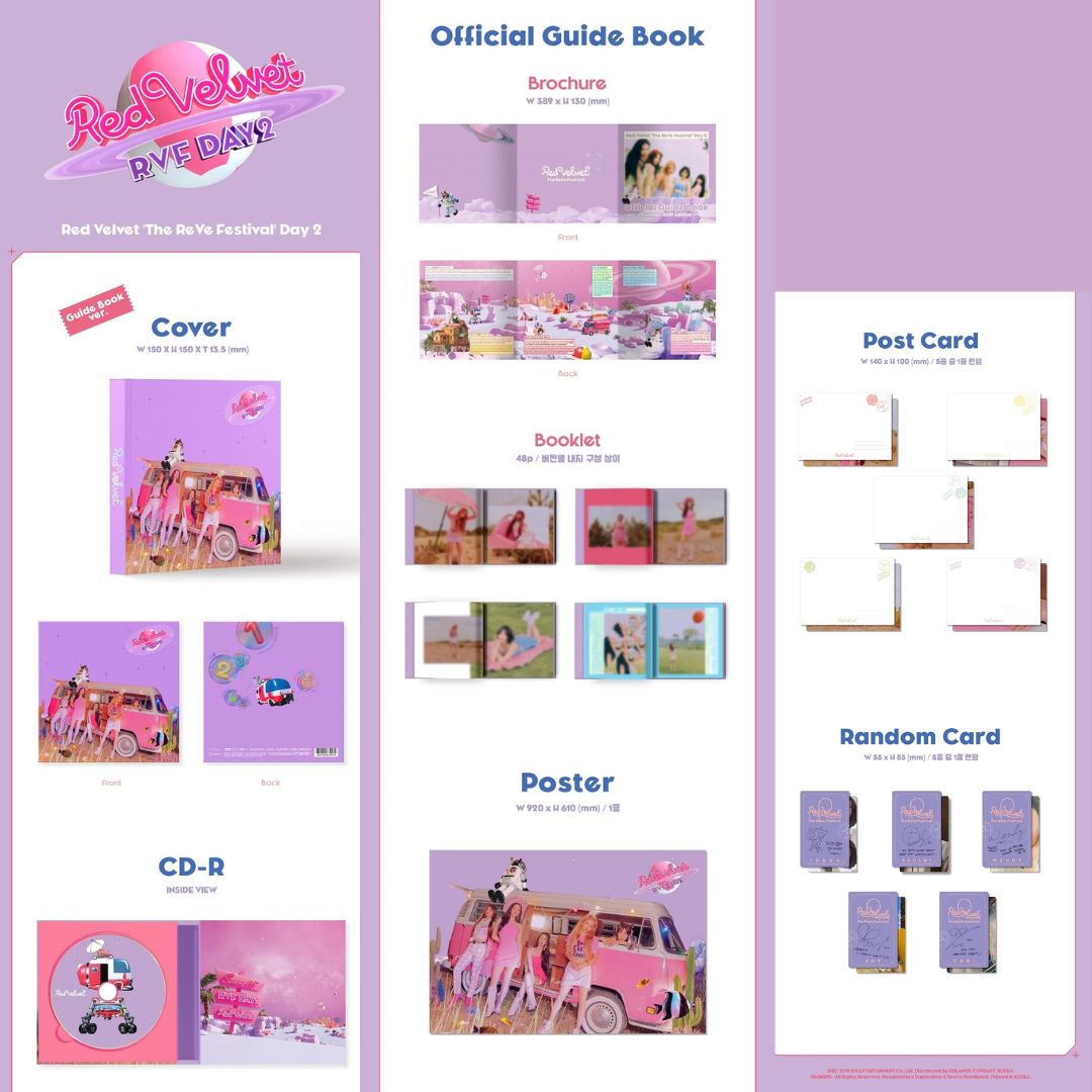 RED VELVET THE REVE FESTIVAL DAY 2 - Guide Book ver
