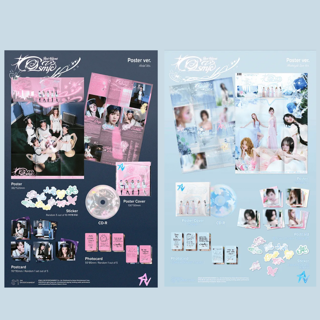 RED VELVET 7th Mini Album COSMIC -POSTER VER